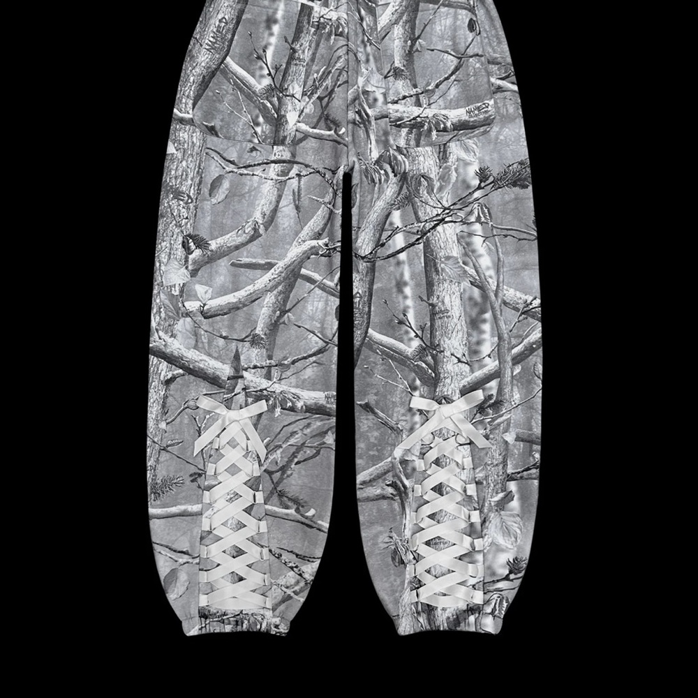 New! NAMED COLLECTIVE forbidden sweatpants in snow.